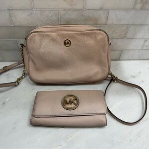 Michael Kors Crossbody and Wallet